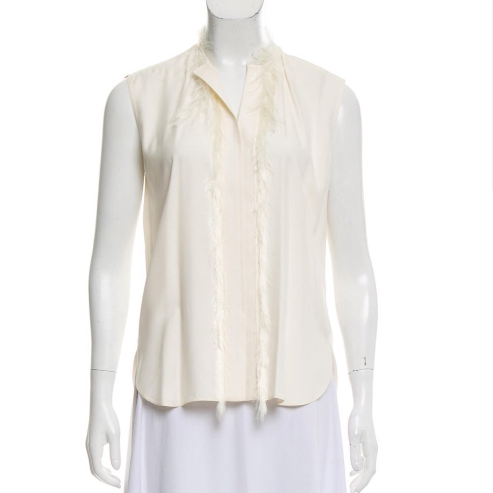 Helmut lang silk tank w/ tags